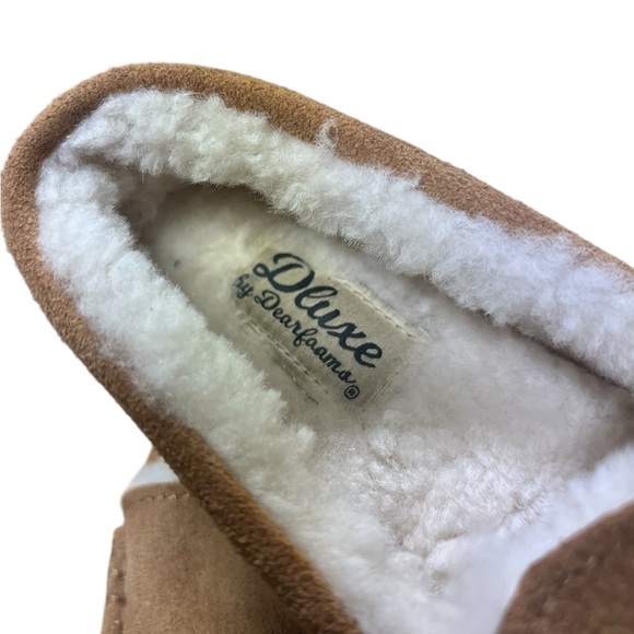 DLUXE BY DEARFOAMS BOYS /GIRLS SHEEP SKINS SLEEPERS SIZE 1 NWOT perfect gift - Picture 5 of 6